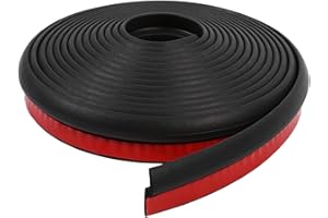 AOUTECEN Bande de Joint de Porte de Voiture en Forme de Z Bande de Protection de Protection de Joint de Voiture Universelle Bande de Protection de Joint de Voiture 4M avec Couvercle de Moteur de Porte