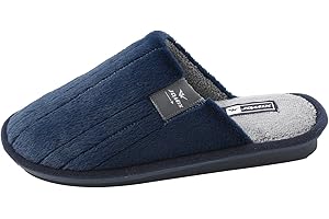 JOMIX Zapatillas Casa Hombre Invierno Otoño Suaves Pantuflas Hombre con Punta Cerrada Calientes Zapatillas Hombre Casa Hogar