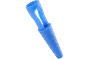 GENERICO Tappi per cateteri vescicali sterili universali, zigrinato, colore blu (50 pz)