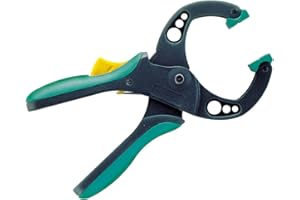 wolfcraft Morsetto a cricchetto PRO 30 I 3016000 I Per dosare la forza di serraggio, ideale per i progetti di fai da te e modellismo