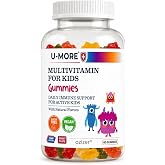 Multivitaminli &Ccedil;ocuk Gummies 60 Adet | Şekersiz, Sığır Jelatini İ&ccedil;ermez, &Ccedil;ilek-Portakal Aromalı