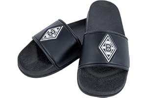 Borussia Mönchengladbach Badelatschen „Raute“ | Offizieller Fanartikel Fohlenshop | Gladbach Latschen | Fan Sandalen