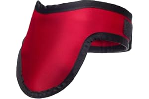 SAFETY PROTECTION GLASSES Schilddrüsenschutz, leicht, Strahlenschutz, 0,5 mm, Pb-Blei-Äquivalenz, Rot