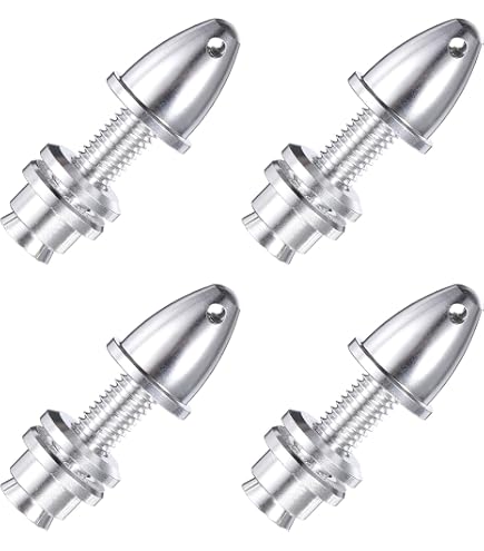 Lot De 10 Adaptateurs D'hélice QUARKZMAN Pour Avion RC – Ouverture 3,17mm, Axe 5mm, Aluminium, Pour Moteur Brushless