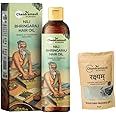 Nili Bhringaraj Hair Oil, 200 ML | Daily Hair Oil | Delays Premature Greying, Reduces Dandruff and Strengthens Hair| Black Tila Oil Base | With Bringaraj, Neeli, Amla & More | (Hair Mask Powder Free)