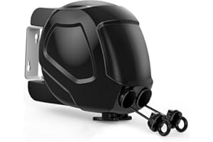 FCOOL Retractable Washing Line with 30m Outdoor Clothes Line, (2x15m) Dual Extendable Washing Line for Outdoor, Indoor, Garden, Black