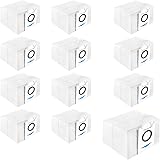 12 Pezzi Sacchetti Ricambio per Ecovacs Deebot X1 Omni /X1 e Omni/ X1 Turbo Aspirapolvere 3.2 Sacchetti per aspirapolvere di 