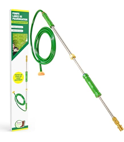Pulvérisateur électrique Rechargeable Pour Jardin - 5m Tuyau + 3 Buses + Lance Télescopique - Arrosage Et Traitement Facile - 3