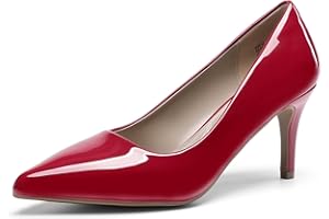 DREAM PAIRS Scarpe da Donna con Tacco a Spillo Alto Punta Chiusa Eleganti per Matrimonio Lavoro Ufficio Affari