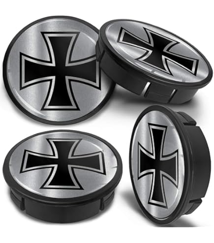 SkinoEu 4 x 60 mm universele zwarte glans aluminium velgen naafdoppen velgen doppen velgendoppen wieldoppen wielnaafdop naafdop velgdoppen CX 4