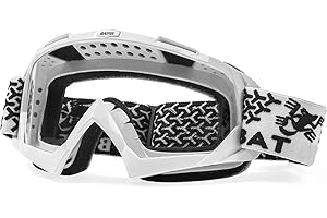 KINGBIKE Motocross Brille Mtb Brille Dirt Bike ATV Crossbrille goggle Sicherheit Tactical Riding Motorradbrillen für Herren Damen Jugend Fit ÜBer Brille