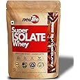 Neulife SUPER ISOLATE Whey | Next-Gen Whey Isolate Protein Powder for Biohackers with Ketofuel MCTs for Protein Sparing and Maximum Absorption– 450g (Swiss Milk Chocolate)