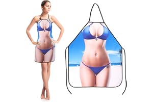 MengQiLe Delantales creativos