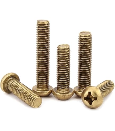 Viti A Cannocchiale In Ottone - ø Mm.6x30h. - Testa ø Mm.12 - Vite ø.mm.5x11 Ma | Leroy Merlin - Foto 12