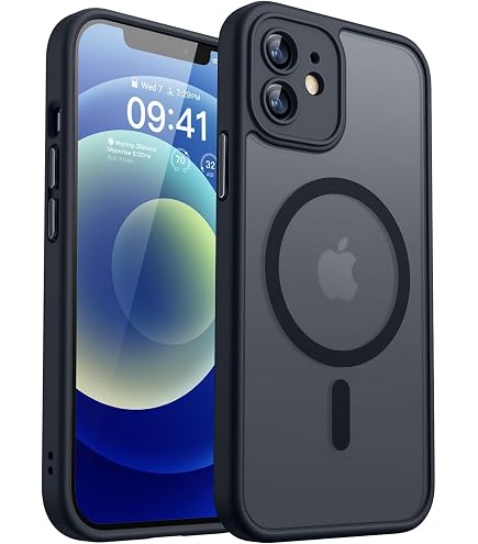 Film Protection écran IPhone 12 | Anti-chocs 360°, Fin Et Résistant, Couleur Shadow Black - 9
