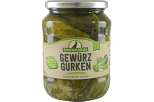 SPREEWALD RABE Gewürzgurken von Spreewald-Rabe (720 ml Glas)