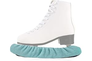 CUNTAUK Protectores de patines de hielo, cubiertas de hoja de patinaje sobre hielo, cubierta deportiva para patines de hockey, patines artísticos y patines de hielo