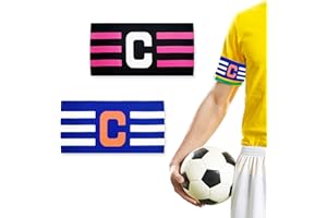 XPOOP Captain's bracelet, elastic bracelets, football captain bracelet, football player leader's bracelet, captain's bracelet, captain bracelet, Velcro football, elastic bracelets for many types of