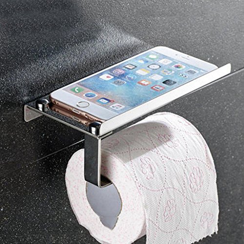 Aoligei Hotel bathroom 304 stainless steel European-style towel rack bathroom reel toilet paper holder