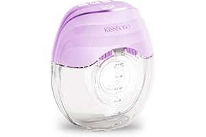 KISSBOBO sacaleches electricos,ligero delgado,con lo esencial para la lactancia materna, ideal para mamás,para amigos y parejas, set de regalo(Morado 1 piezas)