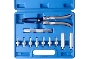 DAYUAN 11 Pièces Outils de Montage et Démontage de Joint de Soupape, Kit d'Outil de Démontage pour tige soupape