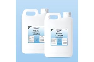ACORNSOLUTION BRITT'S - WHITE VINEGAR | 5L | Food Grade Suitable for Cleaning, Baking, Cooking & Pickling (WHITE, 5 l (Pack of 2))