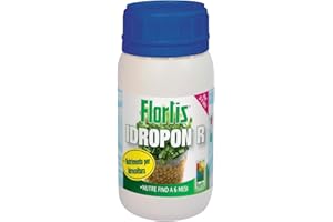 Flortis, Idropon R, Resina Sintetica a Scambio Ionico, Fornisce Nutrimento per le Piante Coltivate in Idrocoltura, Formato da 100 ml