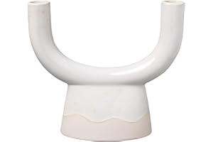 ‎LIKE. BY VILLEROY & BOCH like. by Villeroy & Boch – świecznik w kształcie litery U Winter Glow, dekoracja świąteczna z porcelany Premium