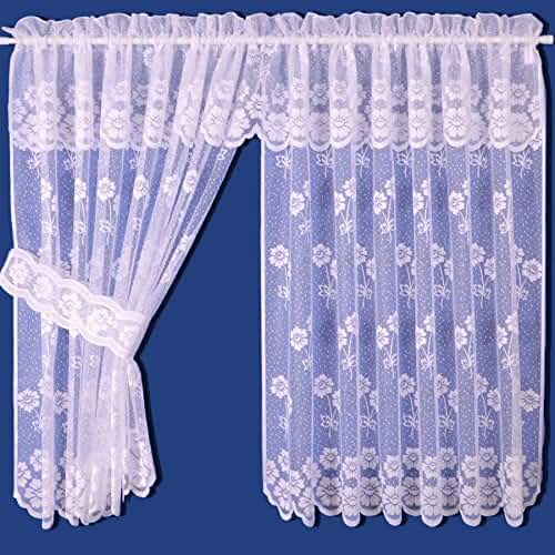 Amazon.co.uk kitchen curtains with attached pelmet
