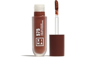 3INA MAKEUP - The 24H Color Liquid Eyeshadow 575 - Marrón clásico - Sombra de Ojos Líquida Marrón clásico de Larga Duración 24H con Fórmula Waterproof - Textura Ligera - Vegan - Cruelty Free