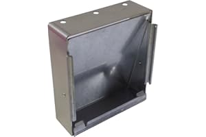 SHOOT-CLUB GMBH Edelstahl Scheibenkasten/Kugelfang 14 x 14 cm