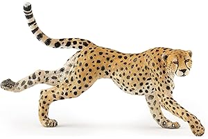 Papo WILD ANIMAL KINGDOM Figurine, 50238 Running Cheetah, Multicolour, 12.45 x 3.56 x 6.86 cm
