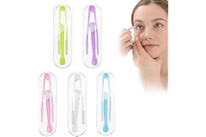 ZFRITP 5 Stück Kontaktlinsen Einsetzhilfe,Kontaktlinsen Sauger,Kontaktlinsen Entferne,Kontaktlinsen Pinzette,Kontaktlinsen Einsetzhilfe Weiche Linsen Mit Flaschen Ohne Entlüftung Und Pinzette.