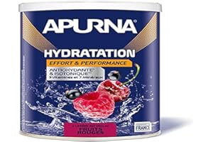 APURNA - BOISSON HYDRATATION FRUITS ROUGES - Energie et hydratation - Made in France - 500g