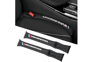 ELITECRAN Auto Seggiolino Auto Gap Filler, Auto Riempimento Del Sedile Interno, Riempimento del Tappo del Sedile Dell'auto, Gap Filler Auto, Tappo Del Seggiolino Auto,Tappo Gap Del Seggiolino, 44 x 7cm, Nero