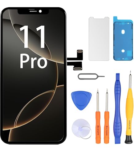 Kit De Pantalla Táctil Y LCD Para IPhone 11 - Incluye Marco Y Digitalizador, Color Negro