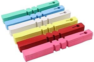 ValueHall Plant Labels 6 Colors 600pcs Plastic Plant Tree Tags Waterproof Wrap Around Hanging Tags Nursery Garden Labels Plant Markers Durable Plant Tree Hanging Tags V7G01, Multicolor