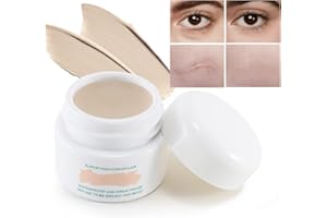 Boobeen Full Coverage Concealer Cream - Natural and Beige for Scars, Bruises, Dark Circles and All Skin Types