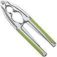 AMOSTBY Nut Crackers Chestnut Opener Seafood Sheller Heavy Zinc Alloy Nutcracker Pecan Walnut Hazelnuts Pistachio Plier Clip Tool with Non-Slip Handle