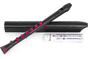 ヌーボ NUVO recorder+, schwarz-pink, barock