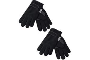 UNDERCOVER Guantes térmicos de forro polar Thinsulate para niños, guantes cálidos de calidad, paquete de 1 o 2