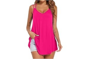 HAOLEI DéBardeurs Femme De Sports élégant Fille Plissé T-Shirts Bardeurs Couleur Unie/Impression Décontracté Blanc éTé Chic Gilet Noir Long sans Manches Crop Top Sport Sexy Dentelle Grande Taille