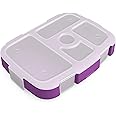 Bentgo Kid's Tray with Transparent Cover (Purple)