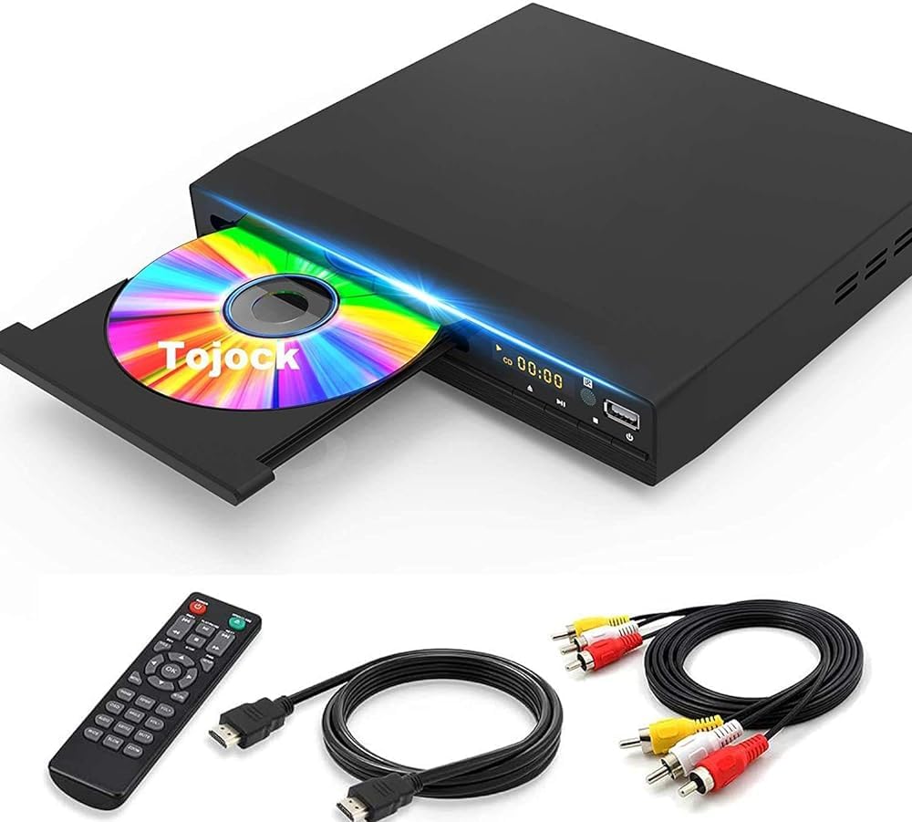 Tojock DVD Player Review: All Region Support, HD Output, Remote Control