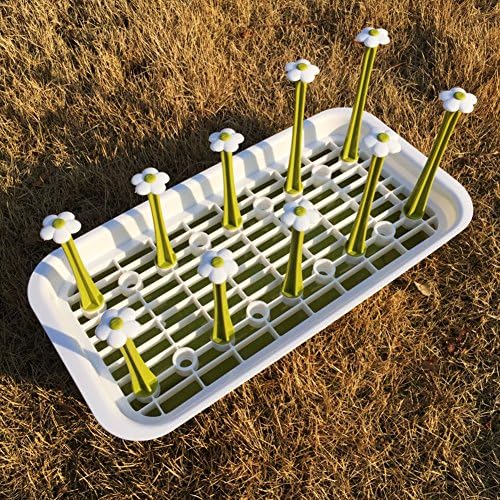 Cup holder mug,Creative plastic cup holder bottle storage rack cup drain rack glass drying rack flowers hanging rod-J