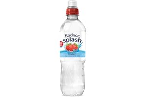 RADNOR HILLS Radnor Splash Strawberry Flavoured Water SUGAR FREE Multipack 24x500ml