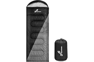 ‎SPORTNEER Schlafsack Outdoor für Camping: Sportneer 3-4 Jahreszeiten Sommerschlafsack Schlafsäcke Winter Sleeping Bag Kleines Packmaß Tragbar Ultraleicht 1,7kg Full Filling für Erwachsene Trekking Reise