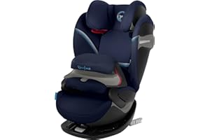 Cybex Gold Pallas S-Fix 2-in-1 Child's Car Seat, for Cars With and Without ISOFIX, Group 1/2/3 (9-36 kg), From Approx. 9 Months to Approx. 12 Years, Navy Blue