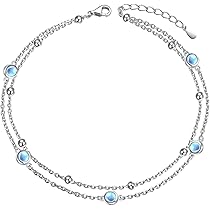 Bracciale In Pietra Di Luna, Braccialetto In Pietra Di Luna - Foto 2