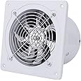 Ventilatore Da Bagno, Ventilatore Da Parete Con Deflettore Antiritorno Da 100 Mm Cappa Aspirante Wc Cucina 87066131 - Foto 2